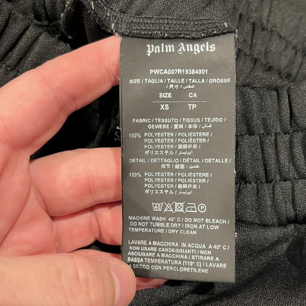 RARE SIZE! PALM ANGELS SLIM FIT FLARED LEG TRACK PANTS - Picture 11 of 14